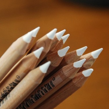 Generals White Charcoal Pencils