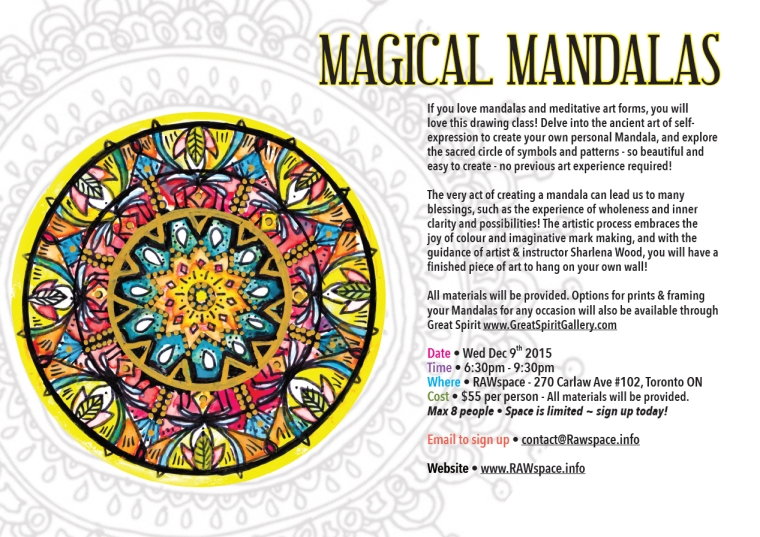 Magical Mandalas Art Class