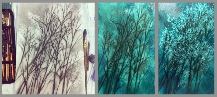 tree drawing_process