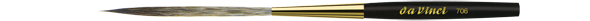 DaVinci Short Stroke Brush, pointed tip | Series 706